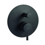 ARMATURA PAFFONI LIGHT LIG 015 NO ČRNA ZA TUŠ PODOMETNA