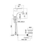 ARMATURA PAFFONI BLU 135 CR ZA BIDE - Image 2