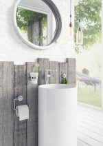 DRŽALO HOME HK355 KROM OBEŠALO ENOJNO - Image 2