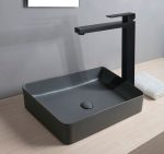 ARMATURA PAFFONI ELLE EL 081NO ZA UMIVALNIK VISOKA ČRNA/MAT - Image 3