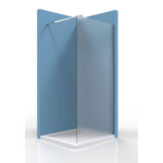 TUŠ STENA SIKOWI120MS MLEČNO STEKLO WALK-IN