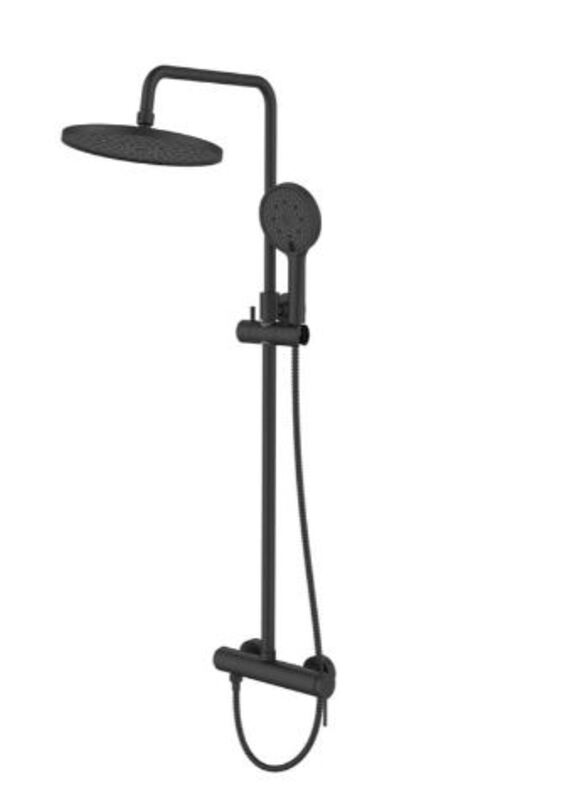 16022026699280855098e.jpeg ARMATURA SATSSPKCNEW TUŠ SET KOMPLET ČRNI MAT - Image 1